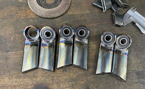 Bases sur mesure en acier pour le team peugeot E-Bike