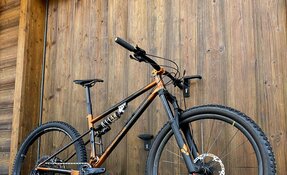 VTT enduro suspendu acier fabriqué en France - Columbus Zona