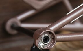 Cadre EGERIE enduro tout suspendu sur mesure en acier fabriqué en France