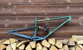 Cadre EGERIE enduro tout suspendu en acier fabriqué en France