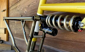 Cadre VTT tout suspendu Enduro 160mm en acier et sur mesure - Columbus Zona