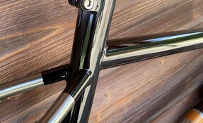 Cadre XC crosscountry en acier Fabriqué en France - Tubes Columbus et Dedacciai