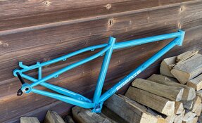 Cadre VTT en acier sur mesure fabriqué en France - hardtail endurigide enduro