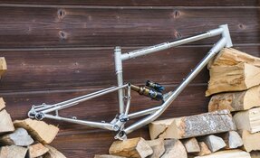 Cadre VTT Enduro Stainless Steel - Inox - finition polie - Reynolds 921 (…)