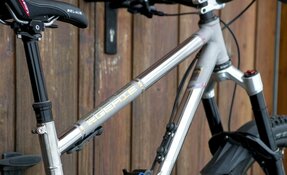Cadre EGERIE ALLMOUNTAIN en Titane et acier INOX fabriqué en France