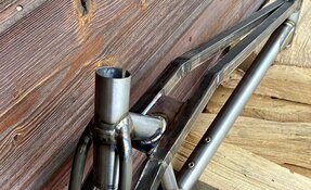 Cadre VTT Descente façon "SUNN RADICAL PLUS 1999" - brut sans peinture