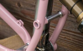 Cadre VTT EGERIE enduro tout suspendu sur mesure en acier fabriqué en France