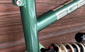 Cadre EGERIE enduro tout suspendu en acier fabriqué en France