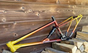 Cadre VTT tout suspendu "Trail bike" 100 à 115mm de débattement - (…)