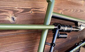 Cadre VTT tout suspendu Enduro tubes Columbus - fabriqué en France