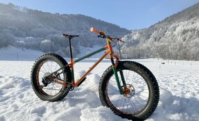 Vélo complet FATBIKE - fabriqué en France peinture perso intégrale