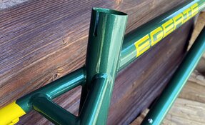Cadre VTT en acier sur mesure fabriqué en France - hardtail endurigide enduro