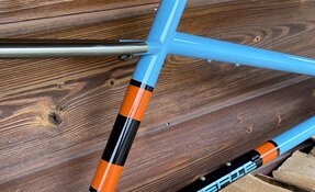 cadre VTT tubes Reynolds 853 fabriqué en France