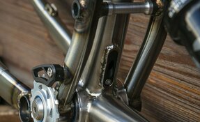 Cadre Enduro High Pivot Titane/Crmo fabriqué en France