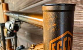 Cadre enduro suspendu acier fabriqué en France - Columbus Zona