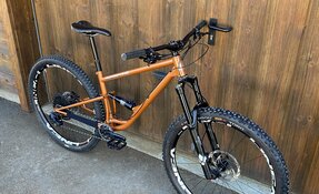 VTT 29 pouces all mountain - trail - 130mm - en acier fabriqué en France