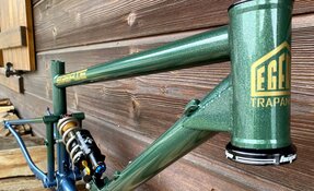 Cadre EGERIE enduro tout suspendu en acier fabriqué en France