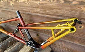 Cadre VTT tout suspendu "Trail bike" 100 à 115mm de débattement - (…)