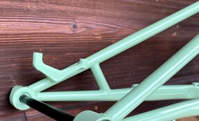 Cadre EGERIE enduro tout suspendu en acier fabriqué en France