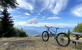 VTT EGERIE tout suspendu Titane et acier INOX fabriqué en France