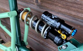 Cadre EGERIE enduro tout suspendu en acier fabriqué en France