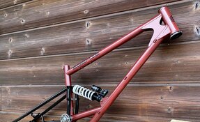 Cadre VTT Enduro pour boite de vitesse - en acier - fabriqué en France