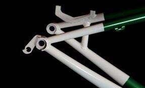 Cadre endurigide fabriqué main en France en acier Columbus
