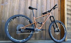 VTT 29 pouces all mountain - trail - 130mm - en acier fabriqué en France