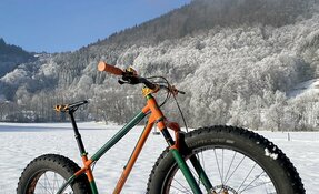 Vélo complet FATBIKE - fabriqué en France peinture perso intégrale