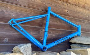 Cadre vélo route en acier Reynolds 853 Oversize