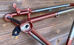 VTT Endurigide 29 pouces en acier sur mesure, fabriqué en France - Reynolds 631