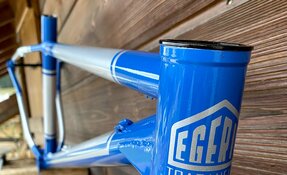 Cadre VTT sur mesure en acier fabriqué en France