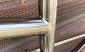 Cadre VTT Egerie tout suspendu en Titane et INOX Columbus XCR