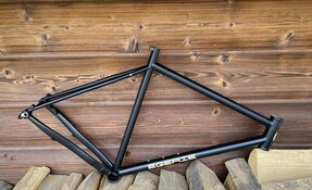 Cadre Gravel road - acier Columbus Life