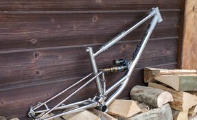 Cadre EGERIE ALLMOUNTAIN en Titane et acier INOX fabriqué en France