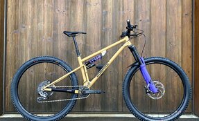 VTT enduro tout suspendu en acier fabriqué en France - Reynolds - Columbus