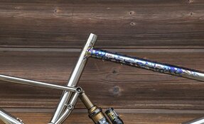 Cadre EGERIE ALLMOUNTAIN/ENDURO en Titane et acier INOX fabriqué en France