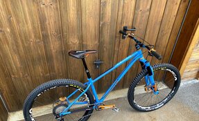 Cadre VTT acier fabriqué main en France en acier Columbus