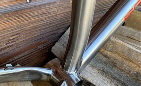 Cadre gravel titane fabriqué en France