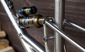 Cadre EGERIE ALLMOUNTAIN en Titane et acier INOX fabriqué en France