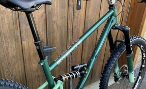VTT 29 pouces enduro - 160mm - en acier fabriqué en France