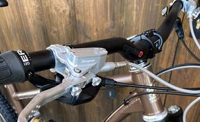 VTT EGERIE enduro tout suspendu en acier fabriqué en France