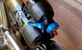 Cadre VTT Egerie tout suspendu en Titane et INOX Columbus XCR