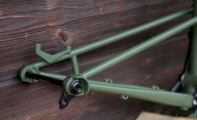 Cadre VTT Enduro en acier Reynolds 631, sur mesure fabriqué à la main en France
