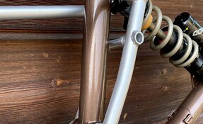 Cadre EGERIE enduro tout suspendu en acier fabriqué en France