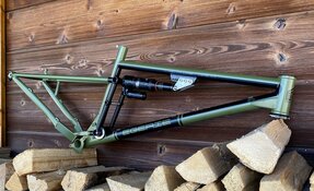 Cadre VTT tout suspendu Enduro tubes Columbus - fabriqué en France