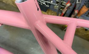 Cadre VTT en acier sur mesure fabriqué en France - hardtail endurigide enduro