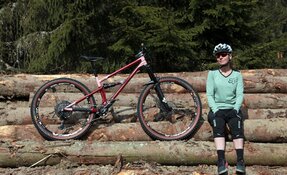 VTT Enduro 135-158mm de débattement - en acier sur mesure - fabriqué en France