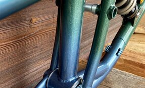 Cadre EGERIE enduro tout suspendu en acier fabriqué en France