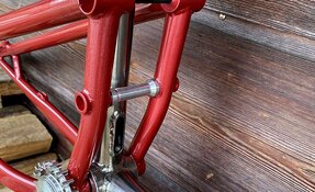 Cadre VTT de Descente DH Titane/acier pour boite de vitesse fabriqué en (…)